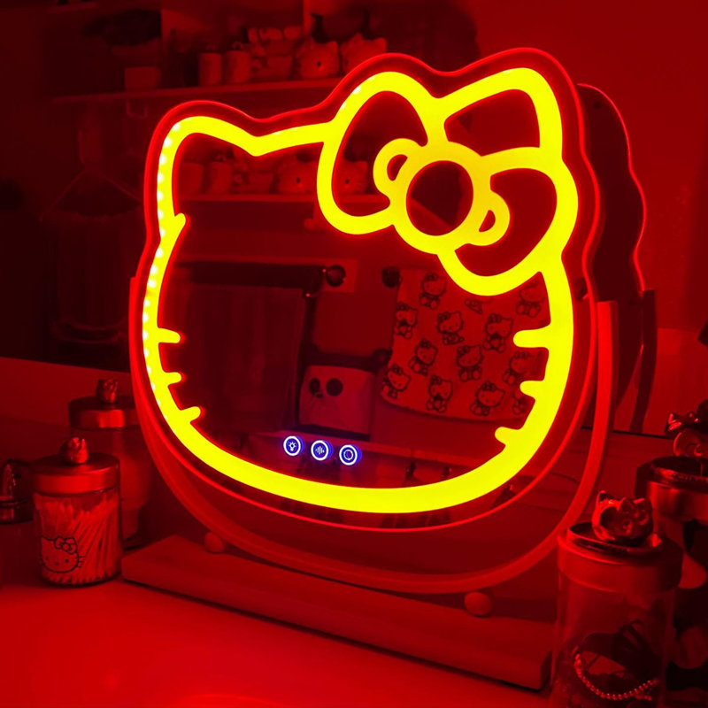 IMPRESSIONS VANITY · COMPANY Supercute Tabletop Desk Mirror with Light